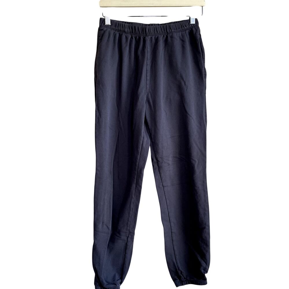 American Giant gray sweatpants elastic waist women's size S cotton pants